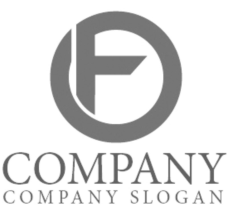画像5: F・シンプル・輪・アルファベット・ロゴ・マークデザイン4446 (5)