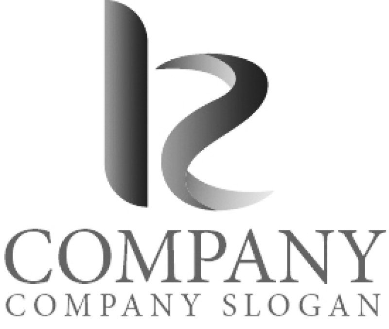 画像5: K・2・未来・グラデーション・ロゴ・マークデザイン4455 (5)