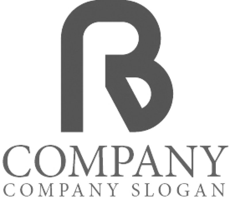 画像5: R・B・シンプル・アルファベット・ロゴ・マークデザイン4477 (5)