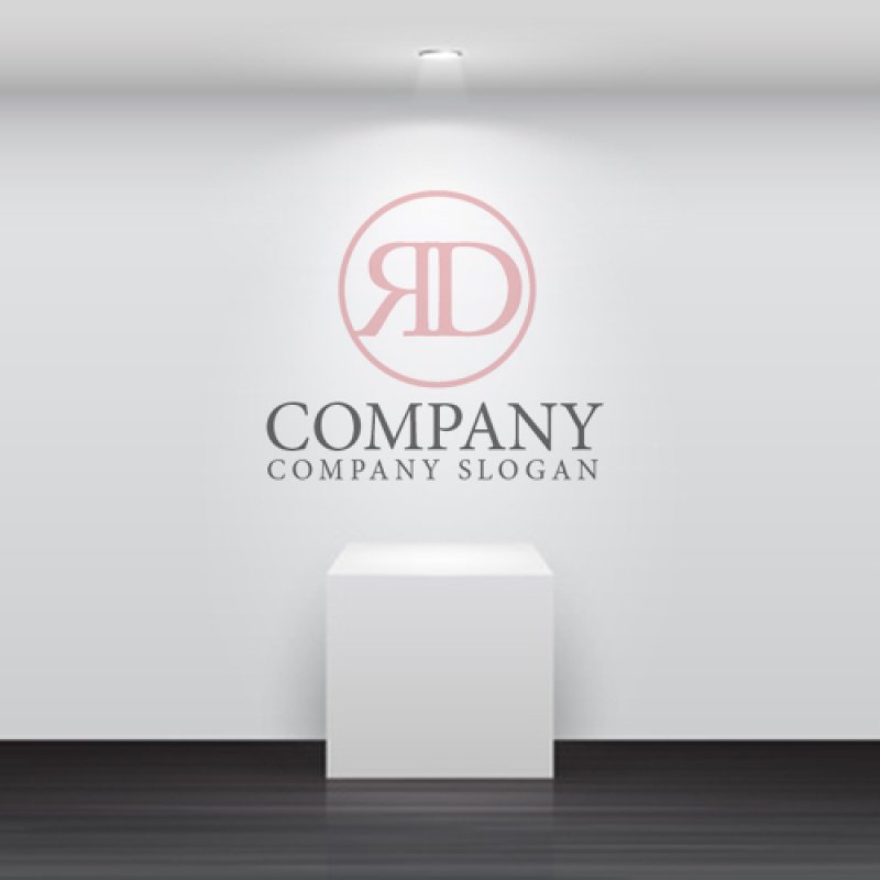 画像4: R・D・輪・アルファベット・ロゴ・マークデザイン4448 (4)