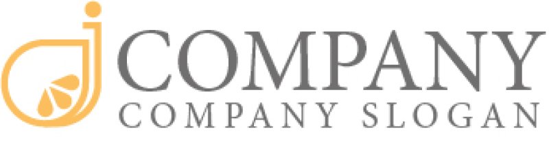 画像6: J・オレンジ・人・アルファベット・ロゴ・マークデザイン4480 (6)