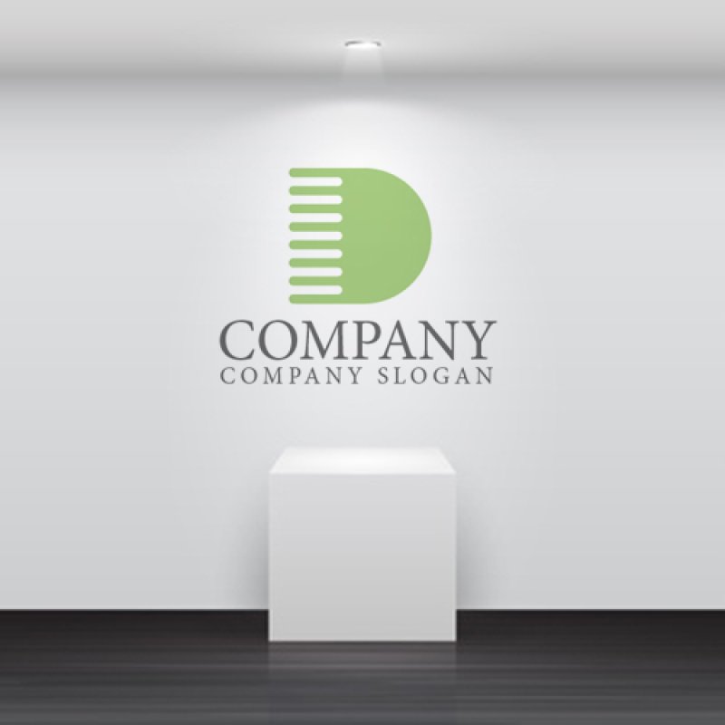 画像4: D・クシ・前進・スピード・アルファベット・ロゴ・マークデザイン4482 (4)