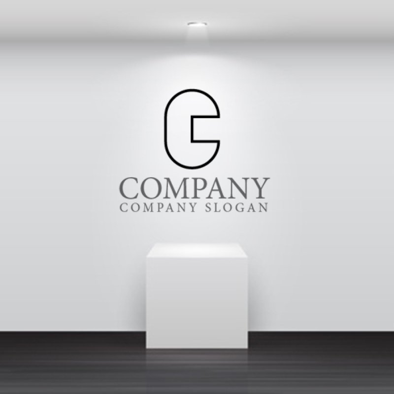 画像4: ヘルメット・C・輪・アルファベット・ロゴ・マークデザイン4498 (4)