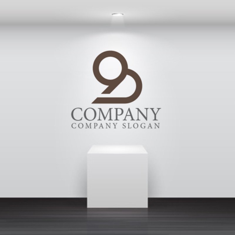 画像4: 9・B・D・アルファベット・ロゴ・マークデザイン4504 (4)