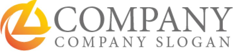 画像6: L・輪・曲線・未来・グラデーション・カッコいい・アルファベット・ロゴ・マークデザイン4510 (6)