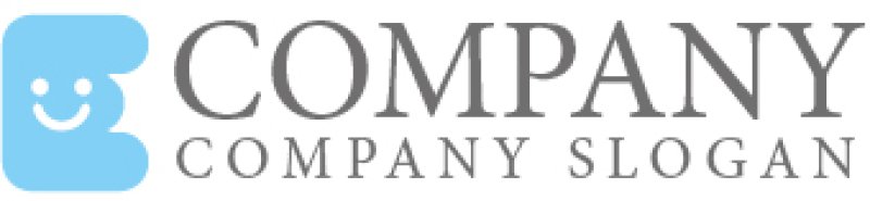 画像6: E・顔・雲・アルファベット・ロゴ・マークデザイン4536 (6)