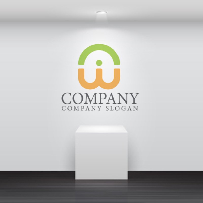 画像4: W・i・人・アルファベット・ロゴ・マークデザイン4578 (4)