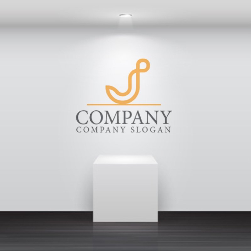 画像4: J・人・ヨガ・アルファベット・ロゴ・マークデザイン4581 (4)