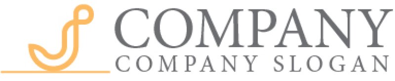 画像6: J・人・ヨガ・アルファベット・ロゴ・マークデザイン4581 (6)