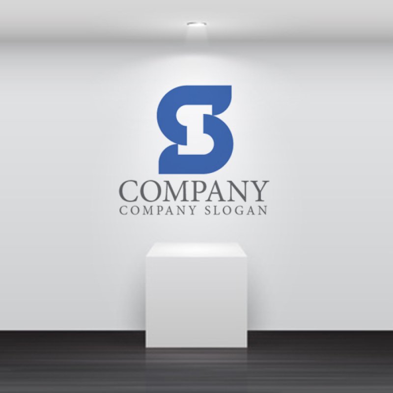 画像4: S・曲線・アルファベット・ロゴ・マークデザイン4593 (4)