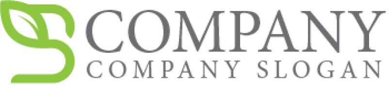 画像6: B・葉・S・アルファベット・ロゴ・マークデザイン4594 (6)