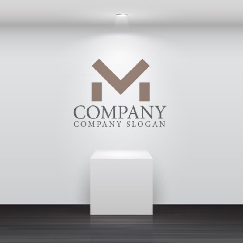 画像4: M・家・積み木・アルファベット・ロゴ・マークデザイン4596 (4)