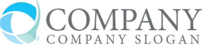 画像6: C・ホウキ・輪・飛躍・アルファベット・ロゴ・マークデザイン4602 (6)