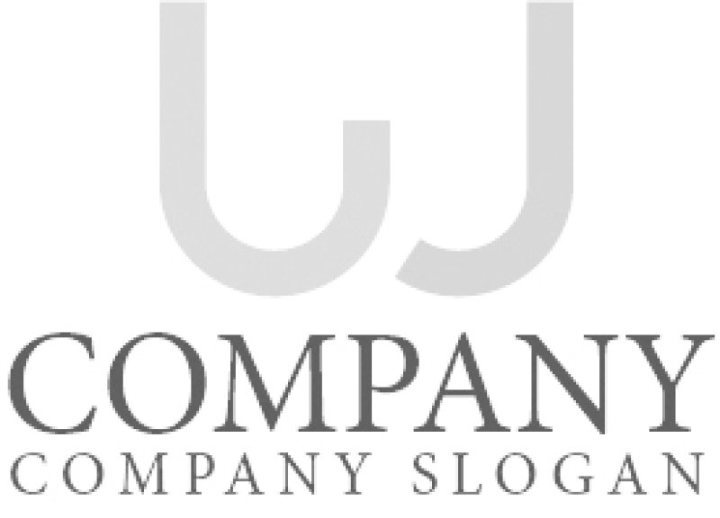 画像5: W・U・J・アルファベット・ロゴ・マークデザイン4613 (5)