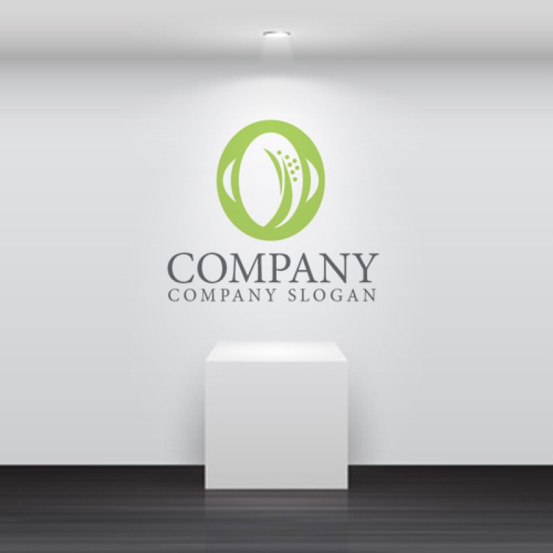 画像4: O・植物・成長・アルファベット・ロゴ・マークデザイン4620 (4)