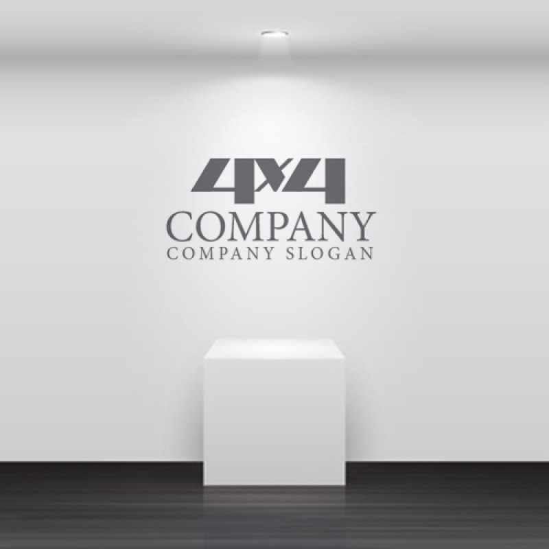 画像4: 4x4・アルファベット・ロゴ・マークデザイン4623 (4)