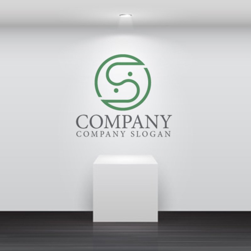 画像4: S・人・輪・アルファベット・ロゴ・マークデザイン4646 (4)