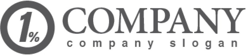 画像6: 1・%・輪・アルファベット・ロゴ・マークデザイン4657 (6)