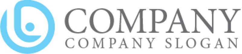 画像6: L・輪・人・回転・アルファベット・ロゴ・マークデザイン4664 (6)