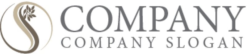 画像6: S・輪・葉・流れ・アルファベット・ロゴ・マークデザイン4674 (6)