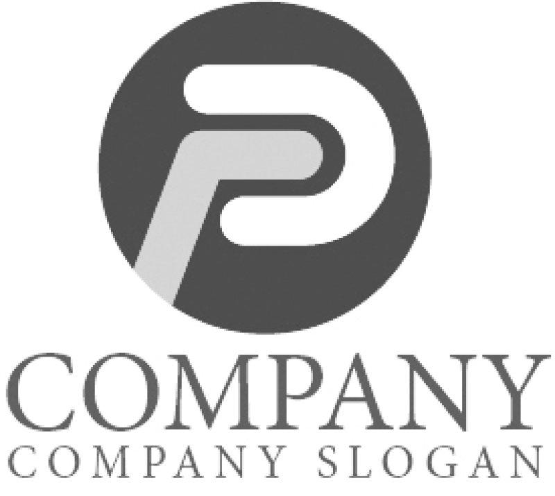 画像5: P・輪・アルファベット・ロゴ・マークデザイン4684 (5)