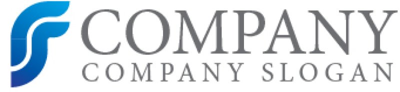 画像6: F・S・曲線・アルファベット・グラデーション・ロゴ・マークデザイン4705 (6)