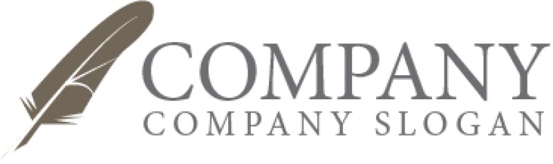 画像5: K・羽・ペン・アルファベット・ロゴ・マークデザイン4707 (5)