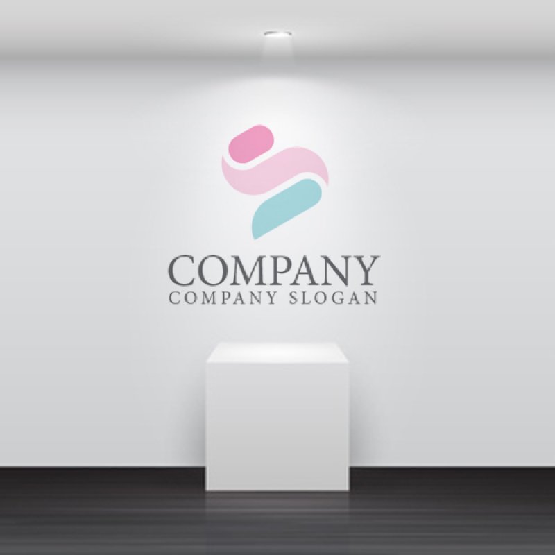 画像4: S・曲線・流れ・アルファベット・ロゴ・マークデザイン4713 (4)