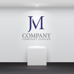 画像4: J・M・シンプル・アルファベット・ロゴ・マークデザイン4728 (4)