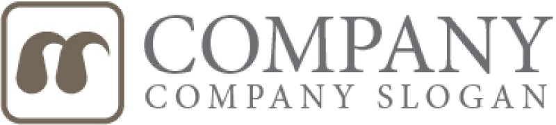 画像6: M・目・四角・アルファベット・ロゴ・マークデザイン4735 (6)