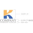 画像10: K・電気・稲妻・シンプル・アルファベット・ロゴ・マークデザイン4776