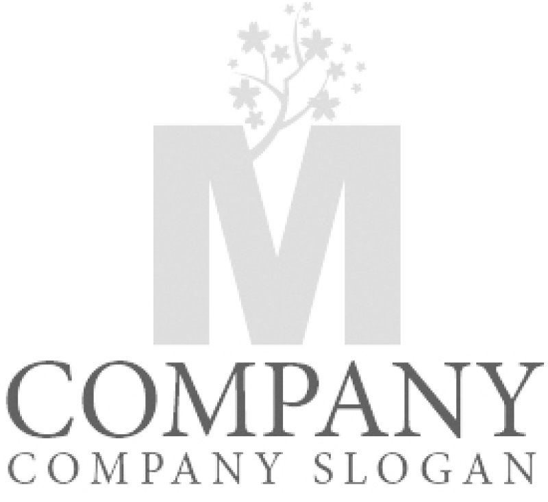 画像6: M・木・桜・成長・アルファベット・ロゴ・マークデザイン4791 (6)