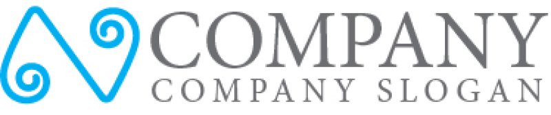 画像7: N・渦・つる・アルファベット・ロゴ・マークデザイン4796 (7)