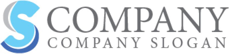 画像7: S・シンプル・曲線・アルファベット・ロゴ・マークデザイン4810 (7)