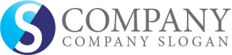 画像7: S・シンプル・輪・アルファベット・ロゴ・マークデザイン4811 (7)