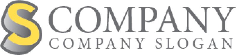 画像7: S・3D・シンプル・アルファベット・ロゴ・マークデザイン4812 (7)