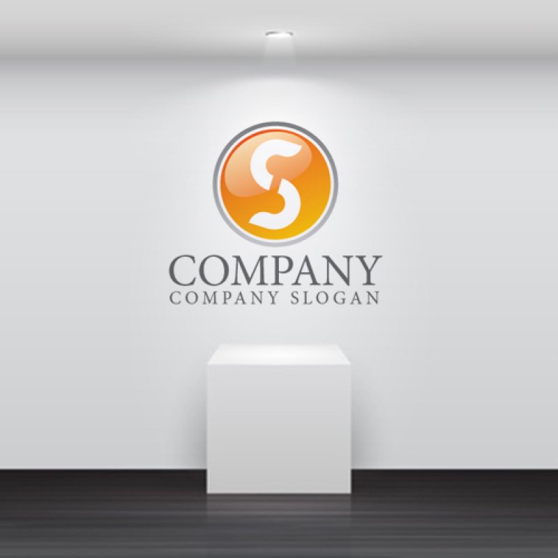 画像5: S・輪・グラデーション・アルファベット・ロゴ・マークデザイン4815 (5)