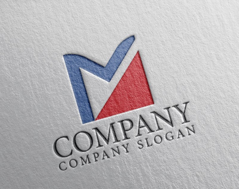 画像2: M・三角・上昇・アルファベット・ロゴ・マークデザイン4819 (2)
