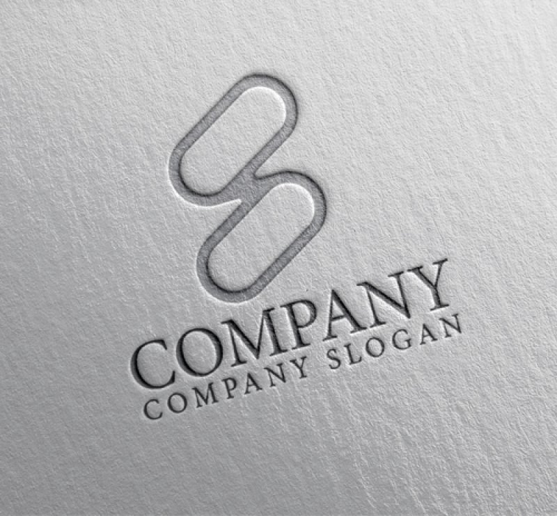 画像2: S・輪・連結・アルファベット・ロゴ・マークデザイン4821 (2)