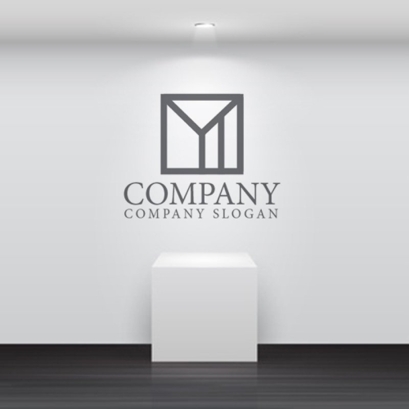 画像5: Y・四角・ビル・アルファベット・ロゴ・マークデザイン4822 (5)