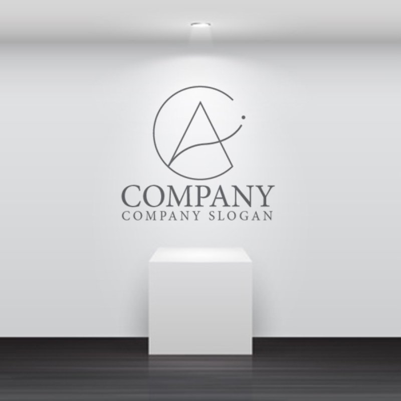 画像5: C・A・曲線・アルファベット・ロゴ・マークデザイン4824 (5)