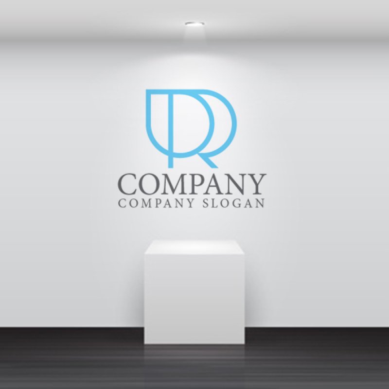 画像5: R・P・線・アルファベット・ロゴ・マークデザイン4838 (5)