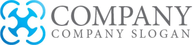 画像7: X・ドローン・アルファベット・グラデーション・ロゴ・マークデザイン4844 (7)