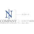 画像10: N・線・アルファベット・ロゴ・マークデザイン4854
