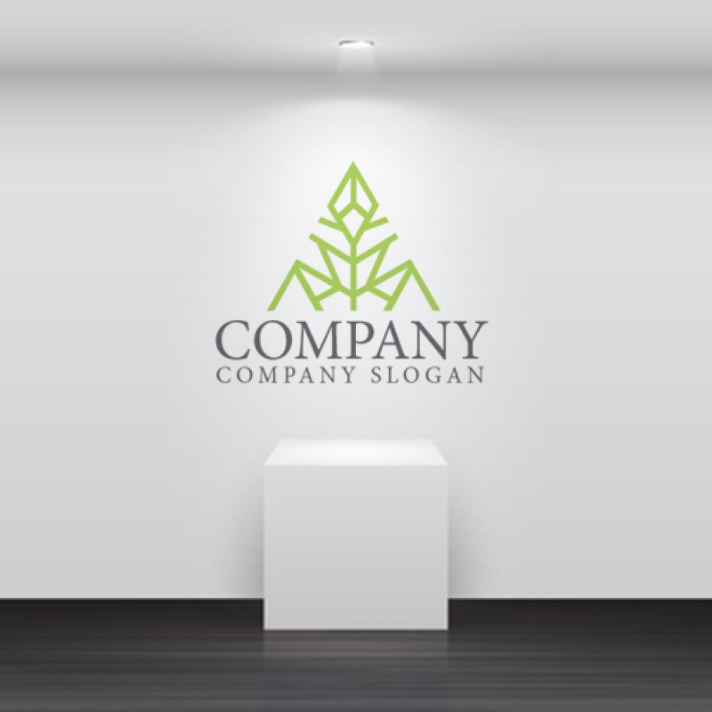 画像5: A・三角・木・アルファベット・ロゴ・マークデザイン4858 (5)