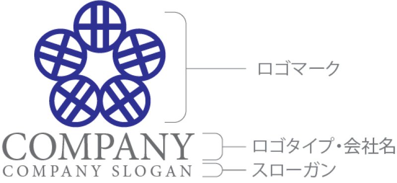 画像10: H・花・輪・アルファベット・ロゴ・マークデザイン4859 (10)