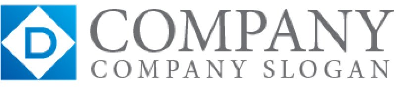 画像7: D・四角・アルファベット・グラデーション・ロゴ・マークデザイン4864 (7)