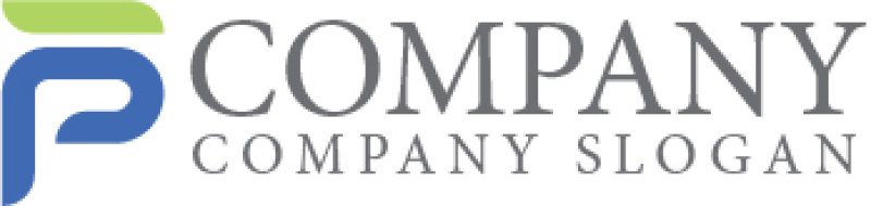 画像7: P・F・アルファベット・ロゴ・マークデザイン4868 (7)