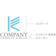 画像10: K・上昇・アルファベット・ロゴ・マークデザイン4874