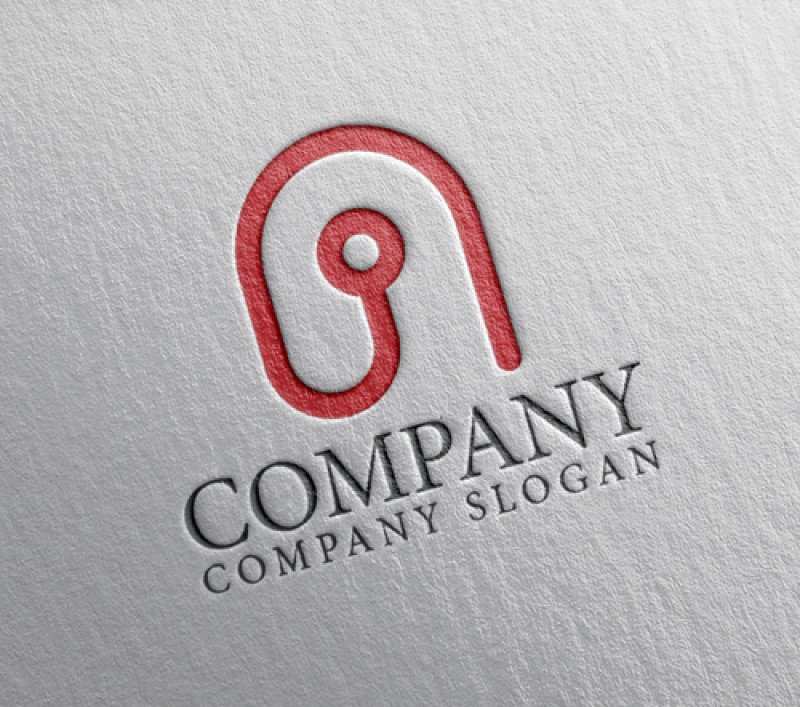 画像2: a・ピン・つながり・アルファベット・ロゴ・マークデザイン4877 (2)